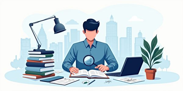 Flux_Dev_A_sleek_modern_illustration_depicting_a_cluttered_yet_0 Niche Market Research for Business Authors